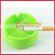 Heat resistant custom silicone ashtray