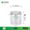 450ml airless fresh nuts storage can whole sale price food grade plastic PET jar easy open End lid container