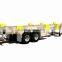40ft 20ft hydraulic cylinder dump container chassis, skeleton truck trailer