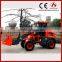 Mini Front Wheel Loader with with iso certification