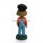 Resin Cartoon Figurine Bobble Head