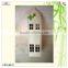 decoration items imitation building shape wood wine box