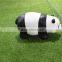Home Garden Seats Christmas Decorative 30cm Height Small Artificial White and Black Fiberglass Chinese Flat Panda E10 28X07