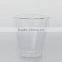 9 oz heat resistance clear double wall tumbler drinking glass