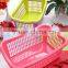 Useful plastic storage basket, baskets in bulk