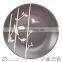 bulk ceramic dinner plate and dish stoneware dish plate purple color