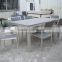 outdoor polywood furniture/polywood dining set /polywood dining extension table and chair