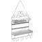 Cosmetics Hanging Organizer Shelf Rack Jewelry Display