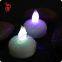 LED decoration wish making temple light river pool tank floating water activate small tea light flameless candle