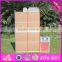 2016 New design children big wooden toy fire station for sale W06A138