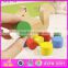 Cute squirrel balance beam educational wooden balance blocks toy for kids W13D091