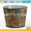 flower pot decoration metal home plant pots