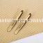 Fashional style rose gold electroplate 430 stainless steel eyebrow tweezer in beauty salon