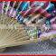 Promotional Japanese paper fan with Customized Logo