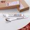 Factory popular high quality food grade stainless steel tableware fork and spoon set with packing gift box