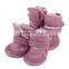 2 Colors 2015 new fashion pet dog pet shoes snow boots child Teddy Cotton Fla small dog shoes Snow Boots