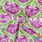 100*150 Cm New Fashion Hot Pink Small Flowers Fabric Cotton Clothing Fabric Wholesale Stock Digital Printing Fabric In China