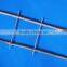 Hand-assembled bamboo trellis with small package
