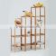 customized bamboo shelf stand, bamboo furniture rack