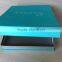 Popular in USA Teal hard shape box for jewelry displaying customized for gifts
