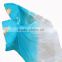 2-color ombre 100% silk belly dance silk fan veils