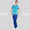 New Design Light Blue Hospital Nurse Uniform