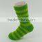 cheap soft microfiber Cozy stirp socks women