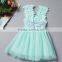 MGOO Multi-Color Girl Party Wear Western Flower Dress Baby Girl Party Dress Children Frocks Designs One Piece