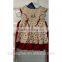2016 new hot sale style high quality well dressed wolf toddler girl reindeer dress