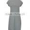 Cozy Dark Grey Turtleneck Maternity Dress 2015