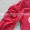 Children Girls Cotton Ruffle Plain Shirt With Heart Wholesale Baby Girls 2017 New Fashion Shirt Boutique