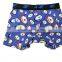 custom men basic boxers underwear polyester/spandex