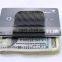 Men's Classic Double Sided Carbon Fiber Money Clip RFID Blocking Money Clip