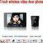 Newest Distinctive 7 Inch 2.4GHz Digital Wireless Video Door Bell Intercoms