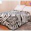 2015 New Extreme Luxury Style 100% Polyester Super Soft Dyed Thick Coral Flower Pattern Printed Fleece Blanket