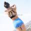 Women's Wirefree Padded Criss Cross Back Yoga Sports Bra