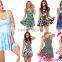 Girl's Party Dress New Design Digital Printing Skater Dress Factory Directly Sale