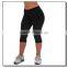 Summer fashion print sports seventh leggings sexy women short capris