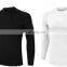 new custom skin tight spandex compression shirt design