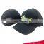 black baseball cap, golf cap, fishing hat