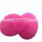 silicone face brush/silicone cleaning face brush/silicone round cleaning brush