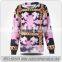 Fashionable full print sweatshirt / all over print sweatshirt