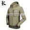 OEM Service Outdoor Mens Hooded Waterproof Softshell Jacket