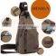 Cross Body Messenger Canvas Sling Shoulder Pack Chest Bag for Traveling, Hiking, climbing