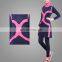 High Quality Muslim Sportwear 2016 Women Navy Blue Fully Closed Swimsuits