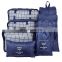 8 Set Packing Organizer Waterproof Mesh Travel Luggage Packing Cubes