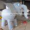 Vivid grey giant outdoor inflatable elephant model with competitive price