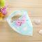 Hot sale baby bandana drool bib fashion printed soft waterproof baby bib for drooling