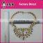 Fashion Pendant Alloy Necklace With Rhibestone Garment Accessories