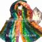 Hangzhou factory direct selling low MOQ 100% silk habotai scarf with custom print